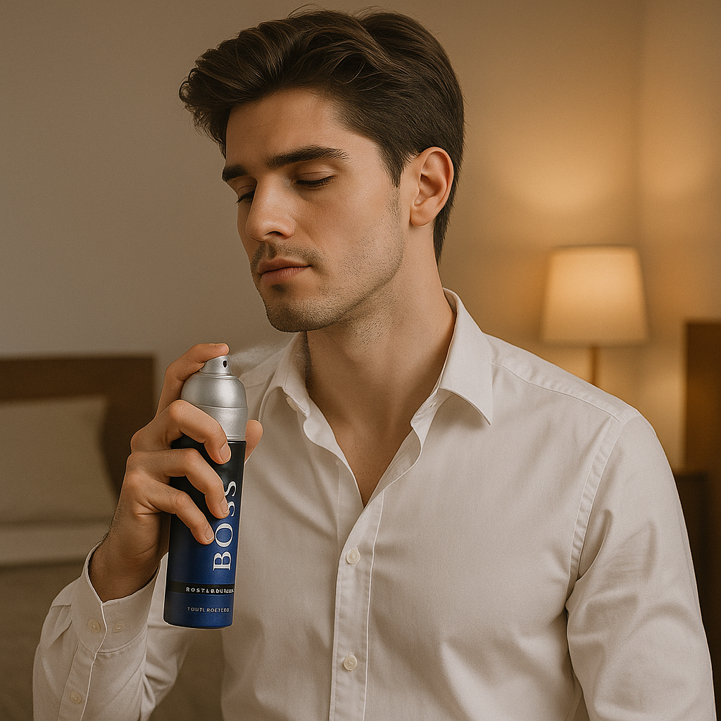 BOSS Bottled Night Perfumed Spray for Men (200ml)