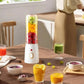 2-in-1 Portable Blender & Juice Bottle – Wireless Personal Fruit Juicer with Drinking Lid