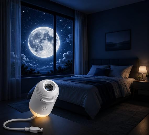 Mini Galaxy Star Projector Night Light