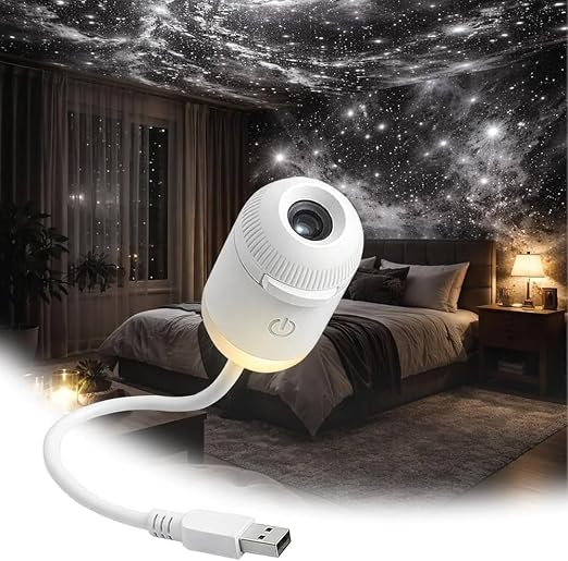 Mini Galaxy Star Projector Night Light