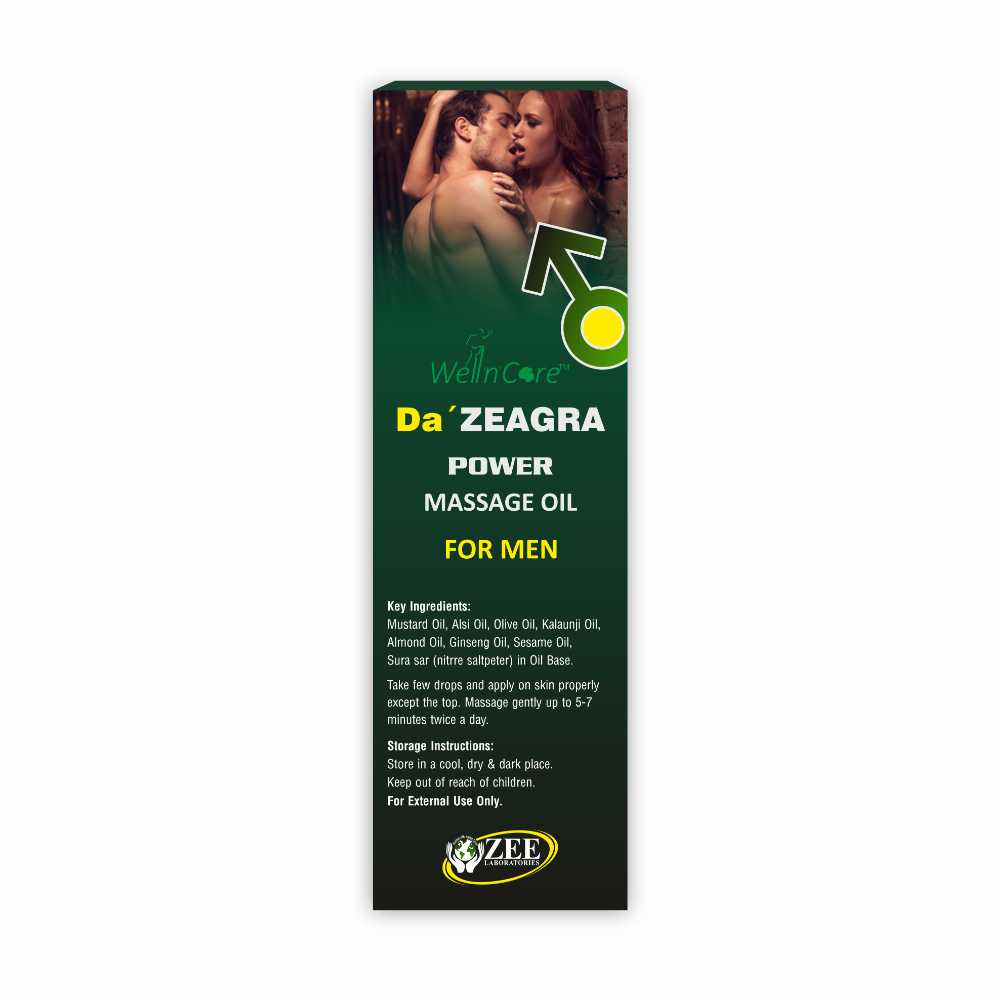 Da' ZEAGRA Power Massage Oil